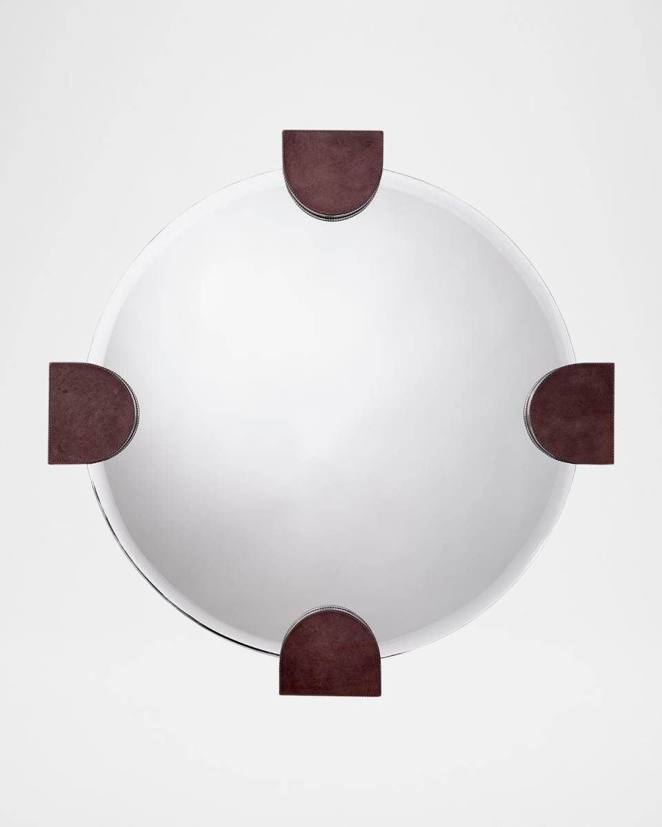 Quadrant 34" Round Wall Mirror